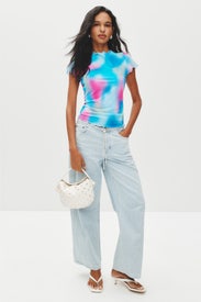 Mist Mesh Tee by Terez