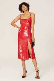 Beckett Sequin Dress by Bardot