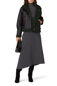 Faux Leather Pull One Over Jacket by BLANKNYC