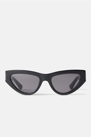 Wide Frame Sunglasses by Bottega Veneta