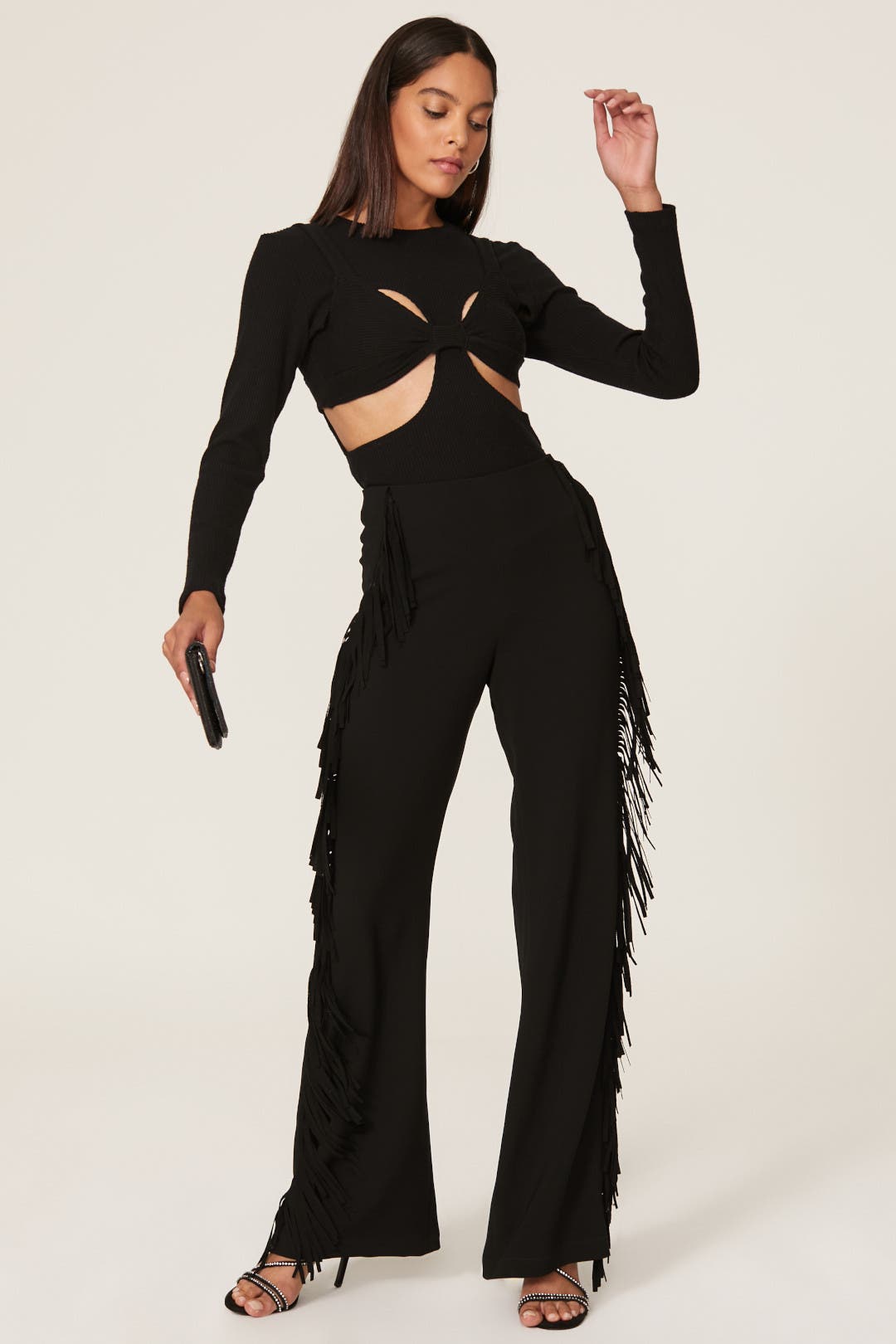 Remy Fringe Pants by Cinq à Sept | Rent the Runway