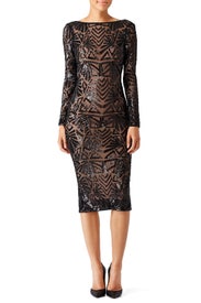 Black Emery Dress by Dress The Population