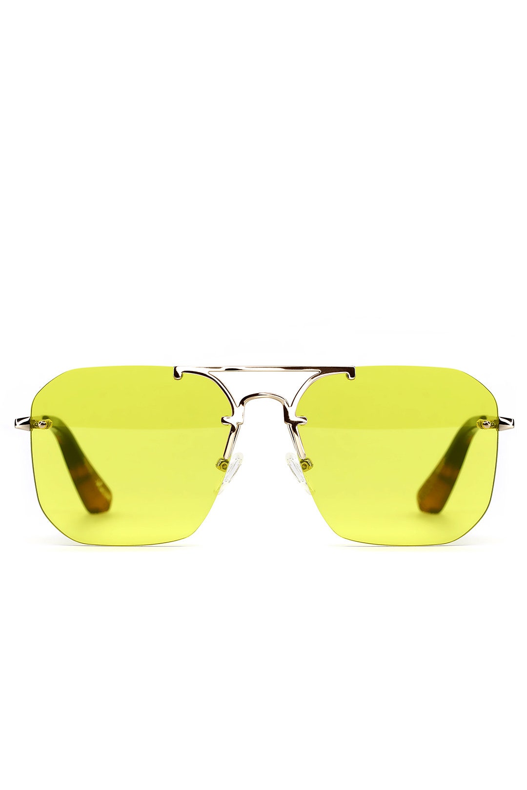 Yellow Mason Sunglasses by Elizabeth and James Accessories