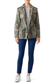 Not Your Brother's Camo Surplus Jacket by Free People