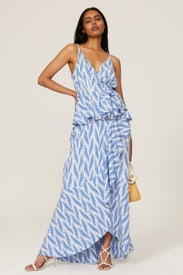 Floral Wrap Dress by Hutch