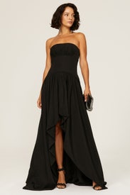 Strapless Taffeta Gown by ML Monique Lhuillier