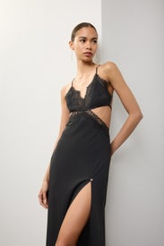 Backless Midi Dress by NISSA