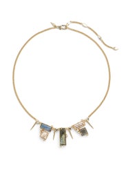 Mixed Stone and Crystal Necklace by Alexis Bittar