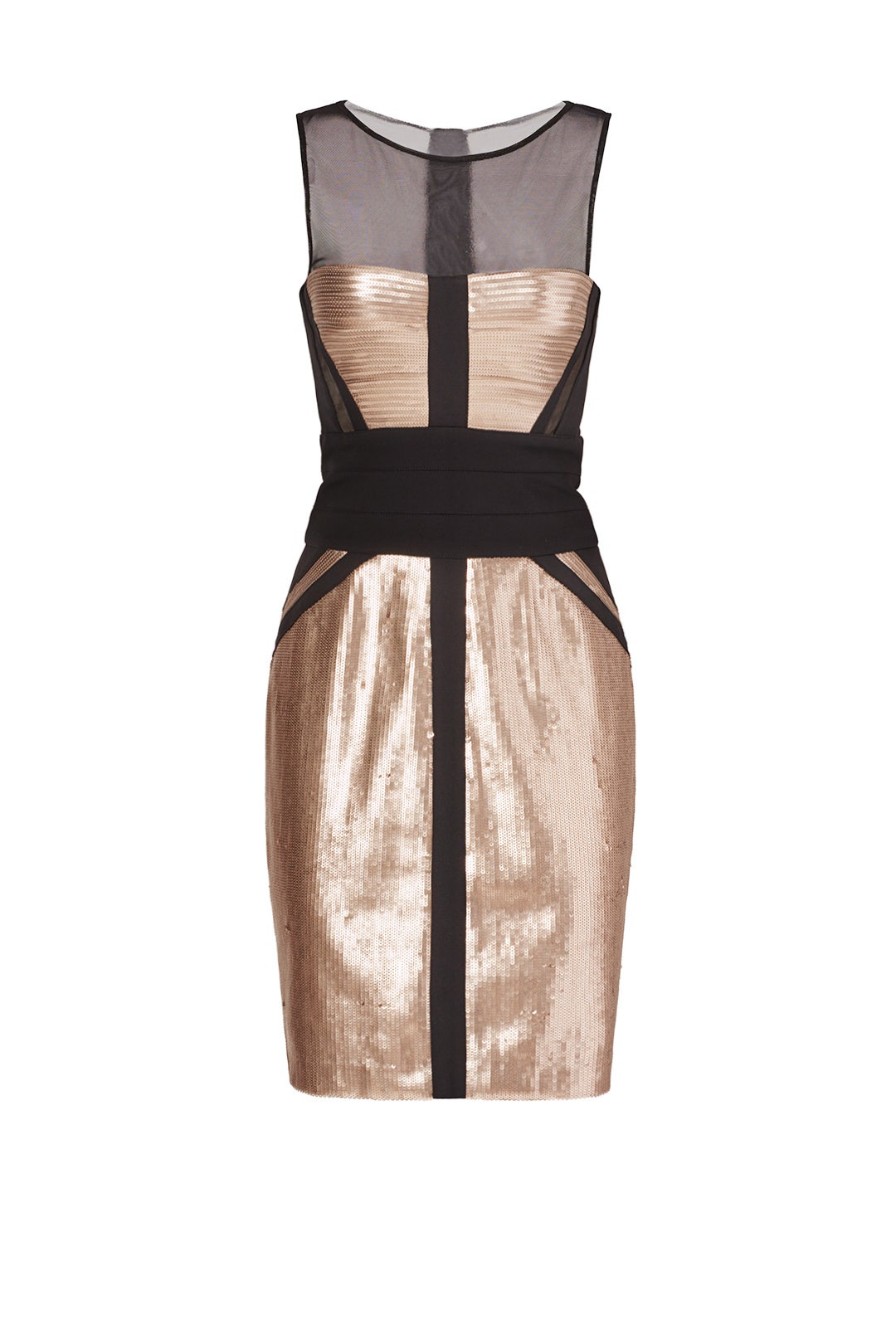 Wrapped in Rose Sheath by BCBGMAXAZRIA