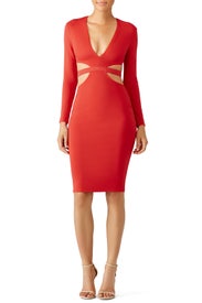 Red Trixie Dress by Bec & Bridge
