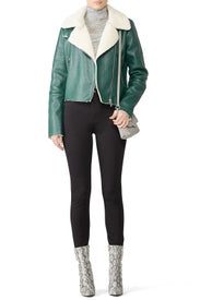Out Of The Woods Vegan Leather Jacket by BLANKNYC