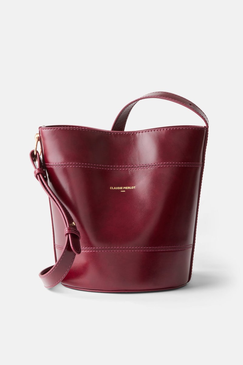 Leather Bucket Bag by Claudie Pierlot Accessories - Photo 0