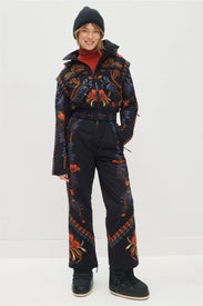 Black Macaw Ski Jumpsuit by FARM Rio