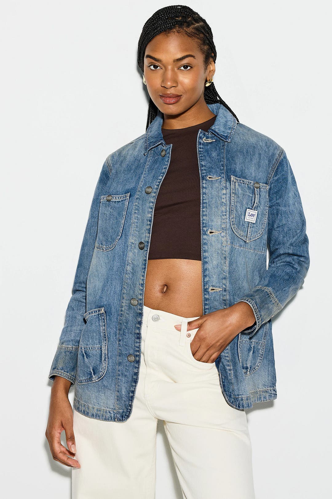 Denim Chore Jacket by LEE | Rent the Runway