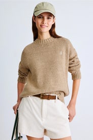 Brown Pullover Sweater by Polo Ralph Lauren
