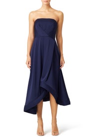 Navy Estella Dress by Shoshanna