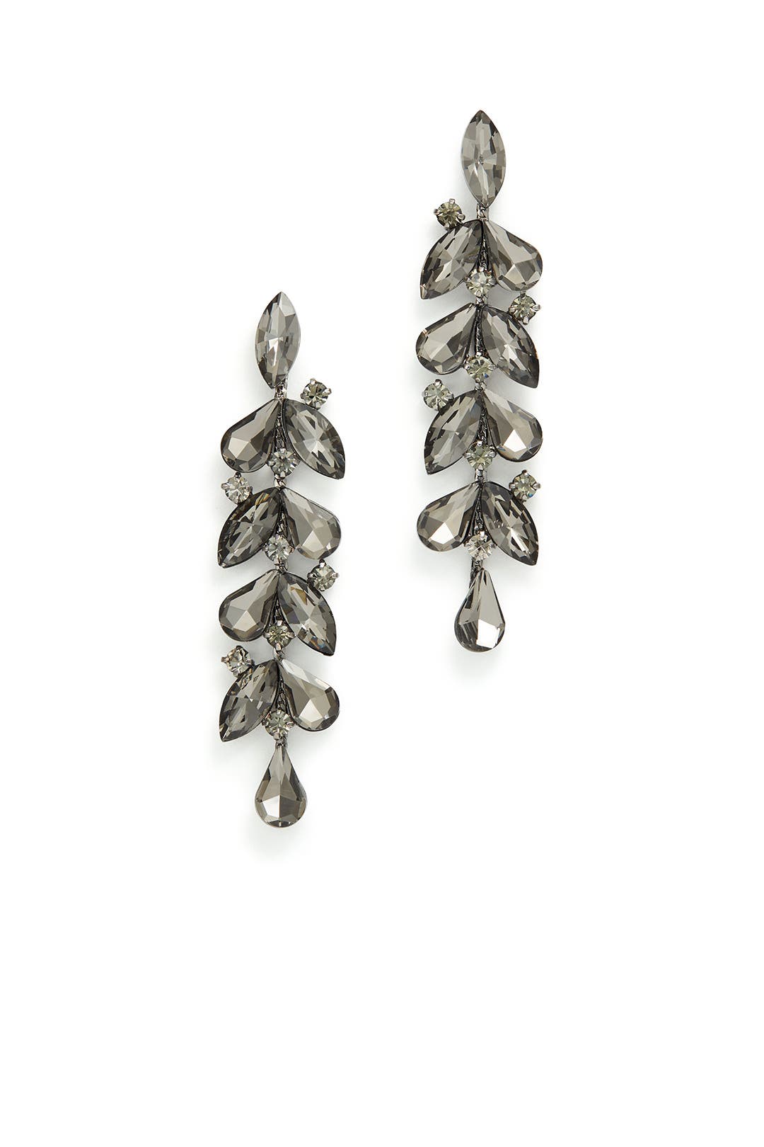 Linear Crystal Earrings by Slate & Willow Accessories for 27 Rent