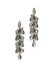 Linear Crystal Earrings by Slate & Willow Accessories