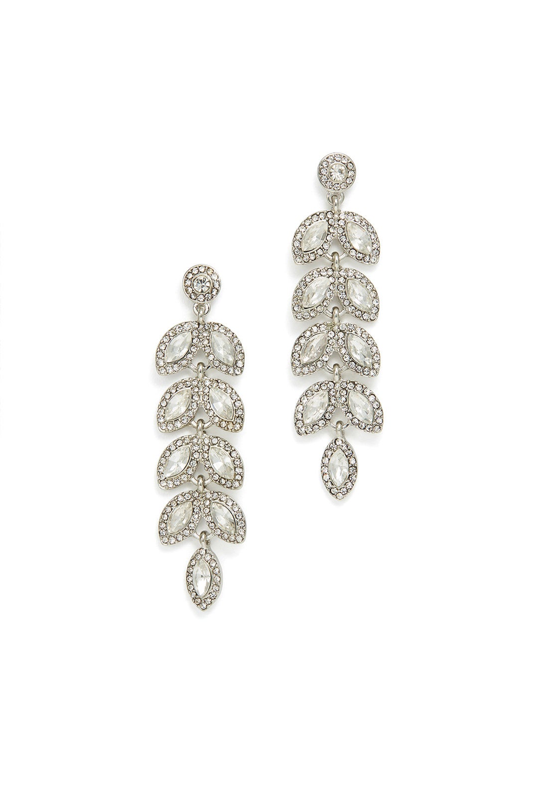 Crystal Petal Earrings by Slate & Willow Accessories