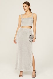 Heavy Metal Knit Top by THIRD FORM