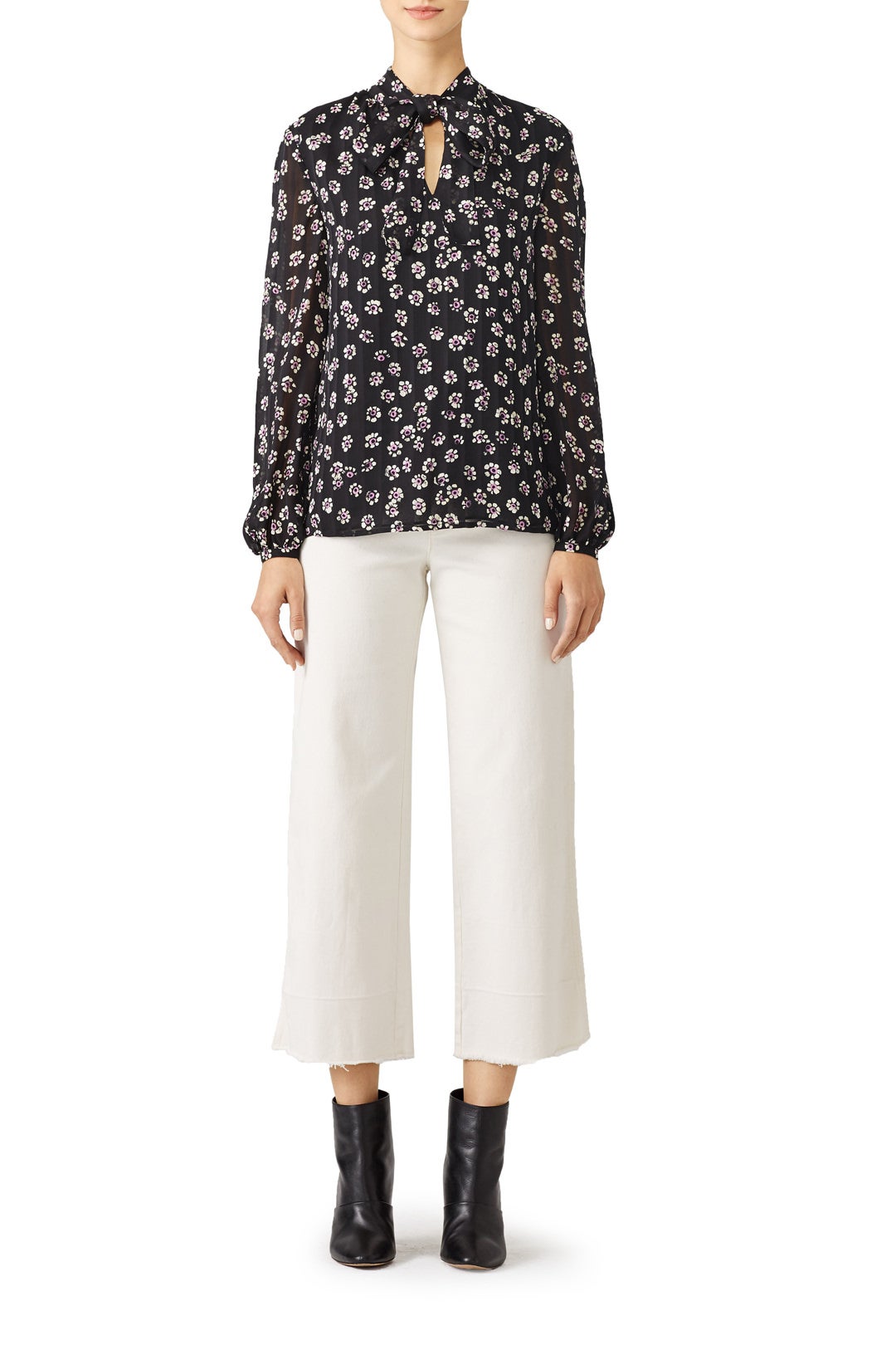 Emma Bow Blouse by Tory Burch 0