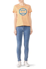 Striped Little Grumps T-Shirt by Tory Sport