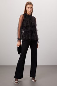 Sheer Ruffle Top by Adam Lippes x RTR