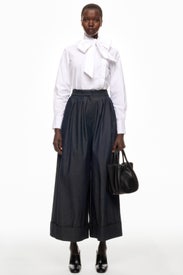 Long Sleeve Bow Blouse by Adam Lippes x RTR