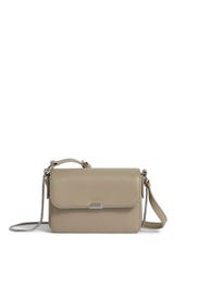 Captain Leather Mini Flap Crossbody by AllSaints