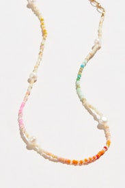 Rainbow Nomad Necklace by Anni Lu