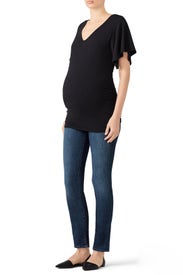 Flutter Maternity Top by Ingrid & Isabel