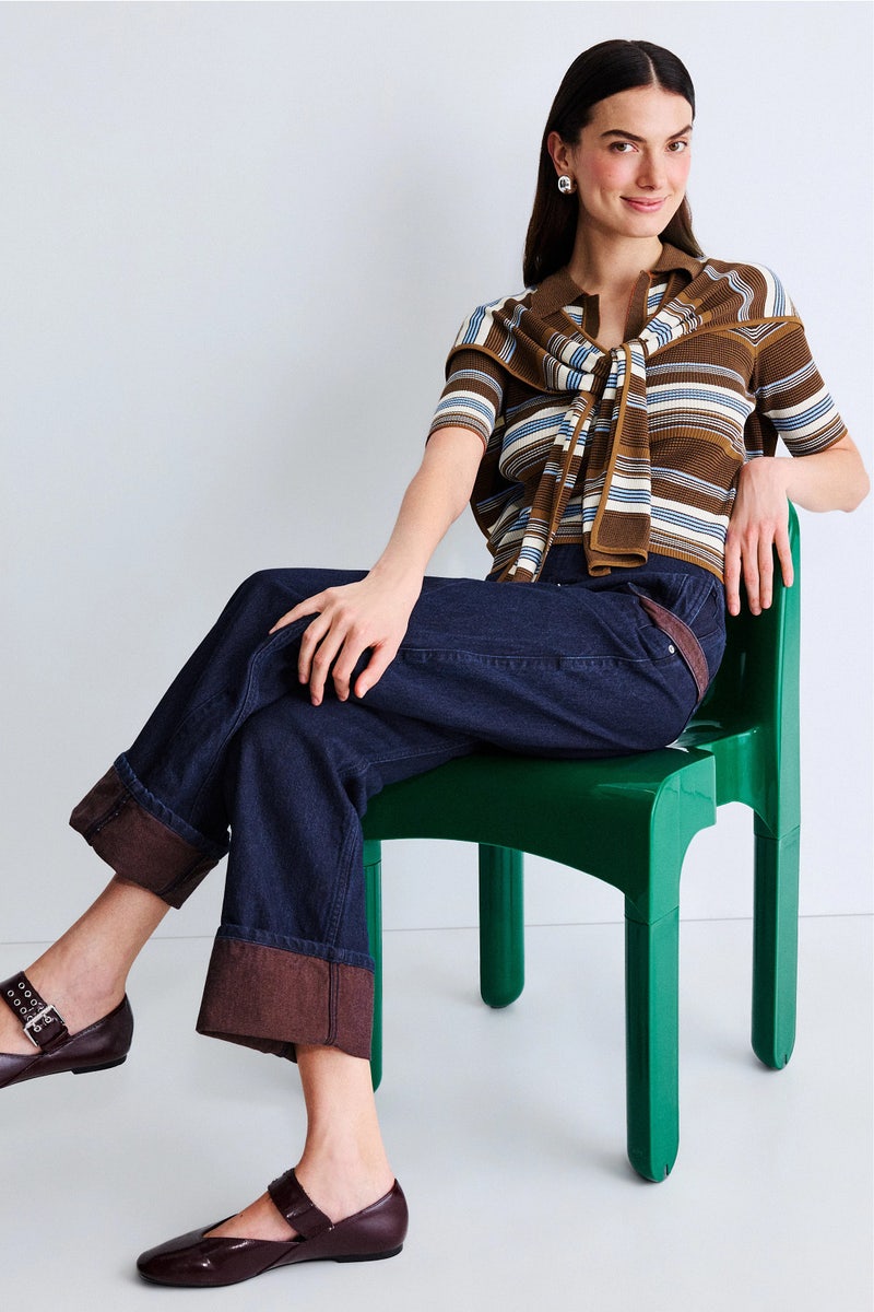 Turn Up Twisted Workwear Jeans by JW Anderson - Photo 0