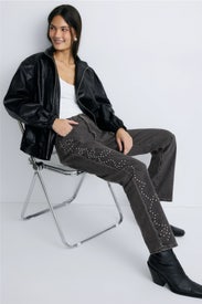 501 90's Studded Denim Straight Leg Jeans by Levi's