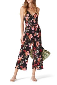 Sleeveless Floral Jersey Jumpsuit by Rachel Rachel Roy
