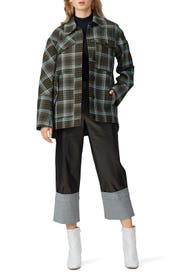 Plaid Workmen Jacket by Tibi
