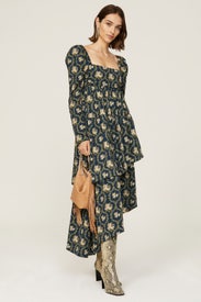 Puff Sleeve Dress by WEWOREWHAT