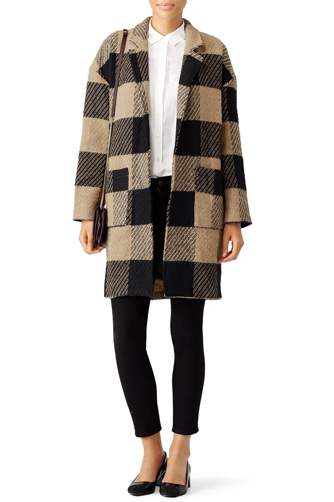 Plaid Cora Coat by ASTR the Label 0