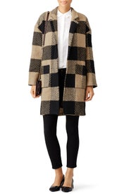 Plaid Cora Coat by ASTR the Label
