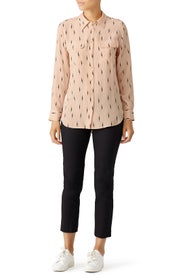 Kate Moss Button Down by Equipment