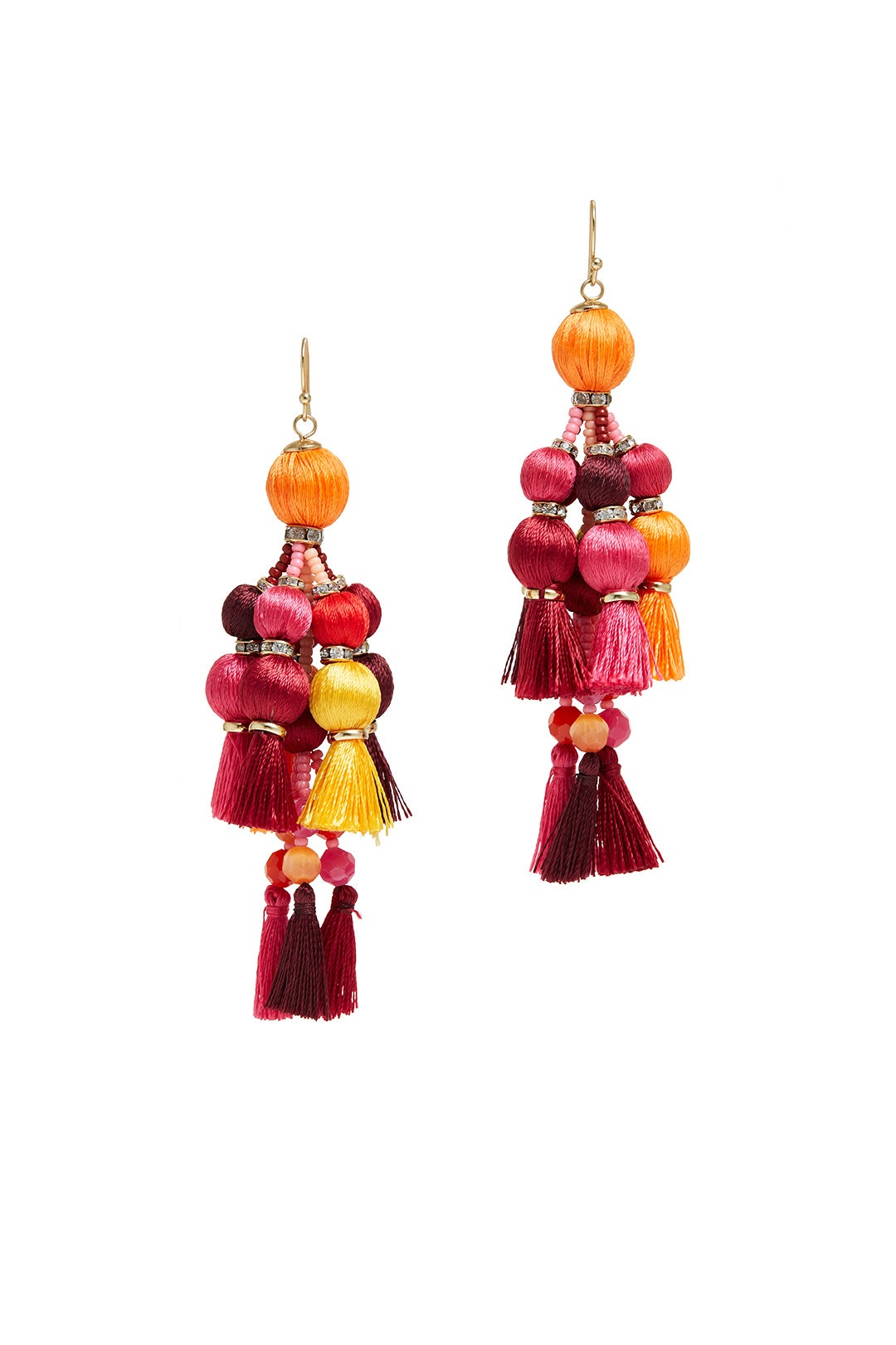 Multi Pretty Poms Tassel Earrings by kate spade new york accessories