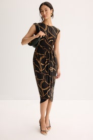 Straight Classic Jersey Reidly Day Dress by Lauren Ralph Lauren
