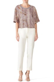 Sequin Python Alexi Top by Ramy Brook