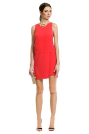 Primary Contrast Zip Dress by Sachin & Babi