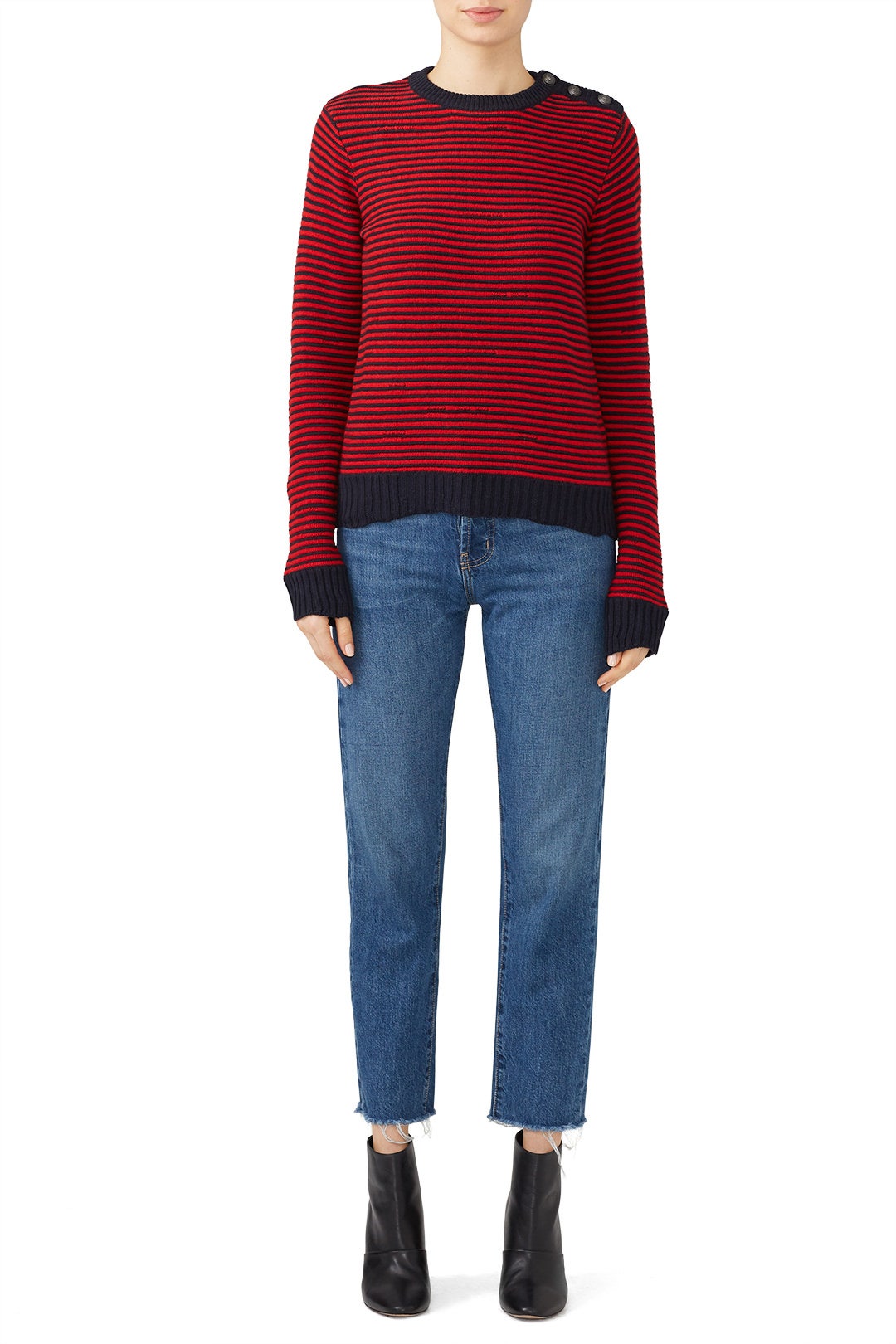 Red Jade Sweater by Zadig & Voltaire 0