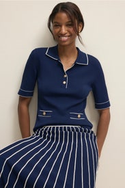 Polo With White Trim by Aldomartins