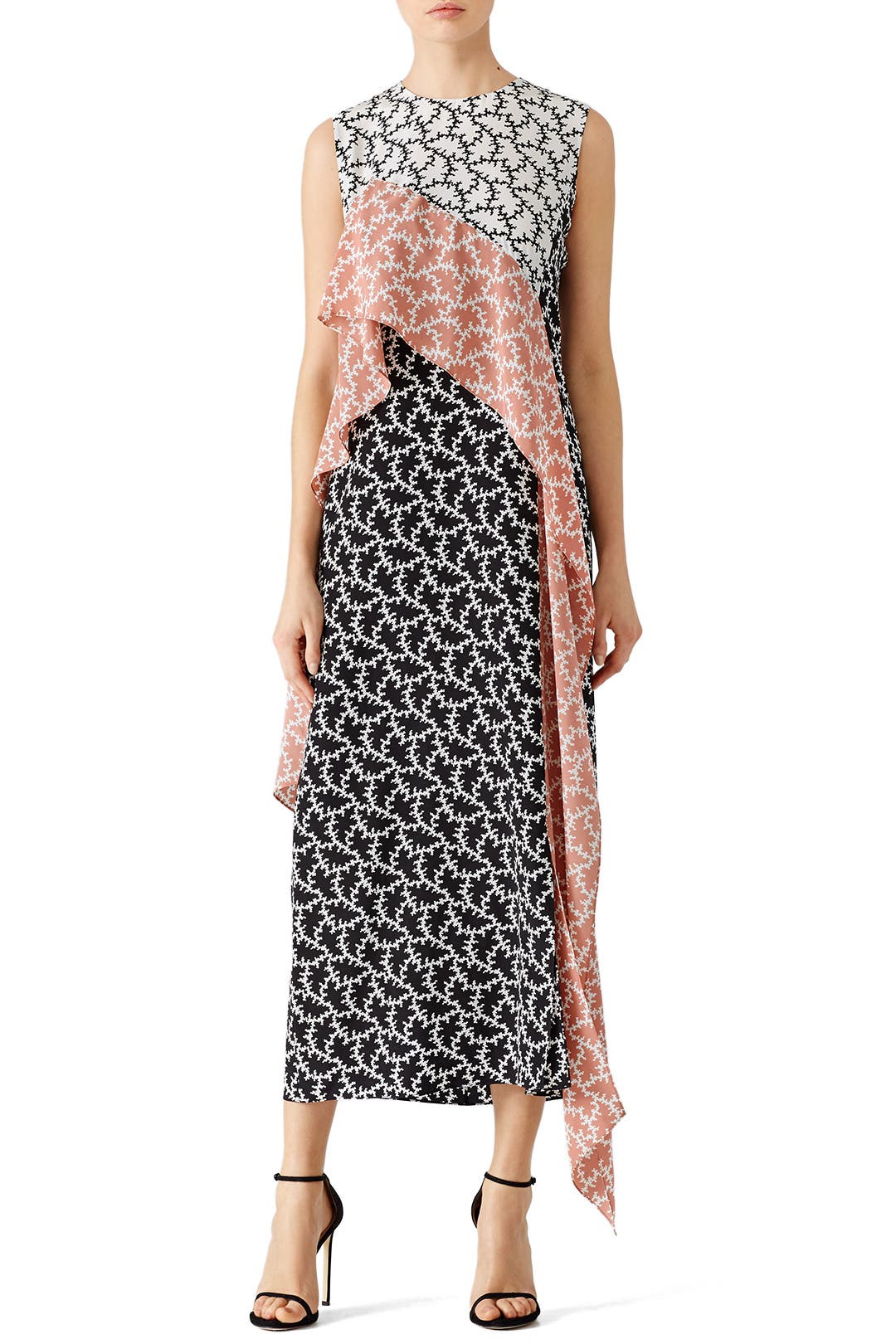 【DIANE VON FURSTENBERG】プリント レイヤードミニワンピース DIANE VON FURSTENBERG / ダイアンフォンファステンバーグ