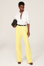 Yellow Agnes Pants by Favorite Daughter