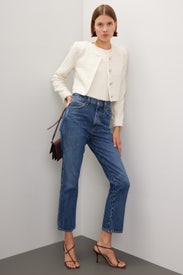 White Tweed Jacket by Great Jones