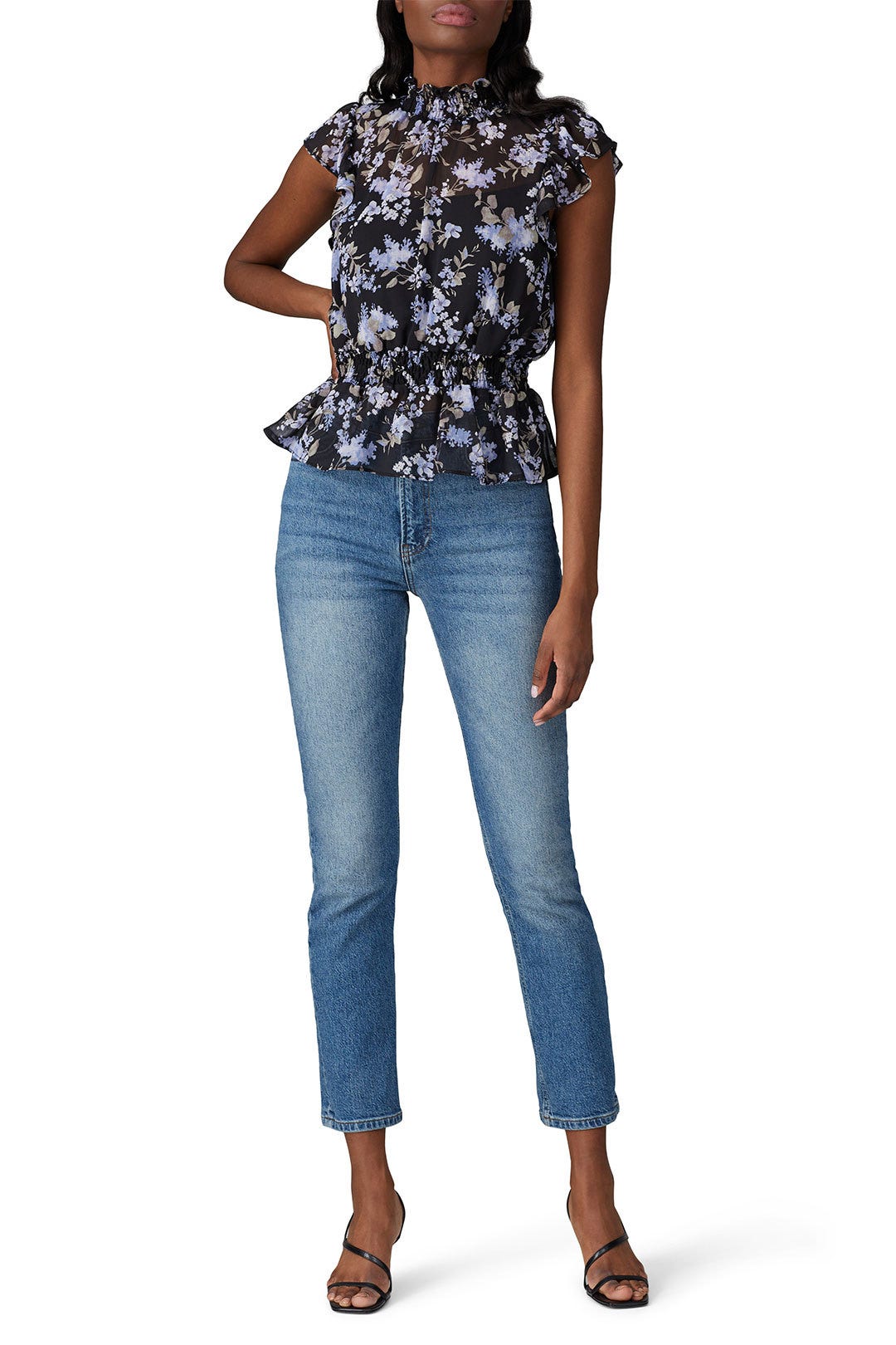 Floral Peplum Top by Great Jones 0