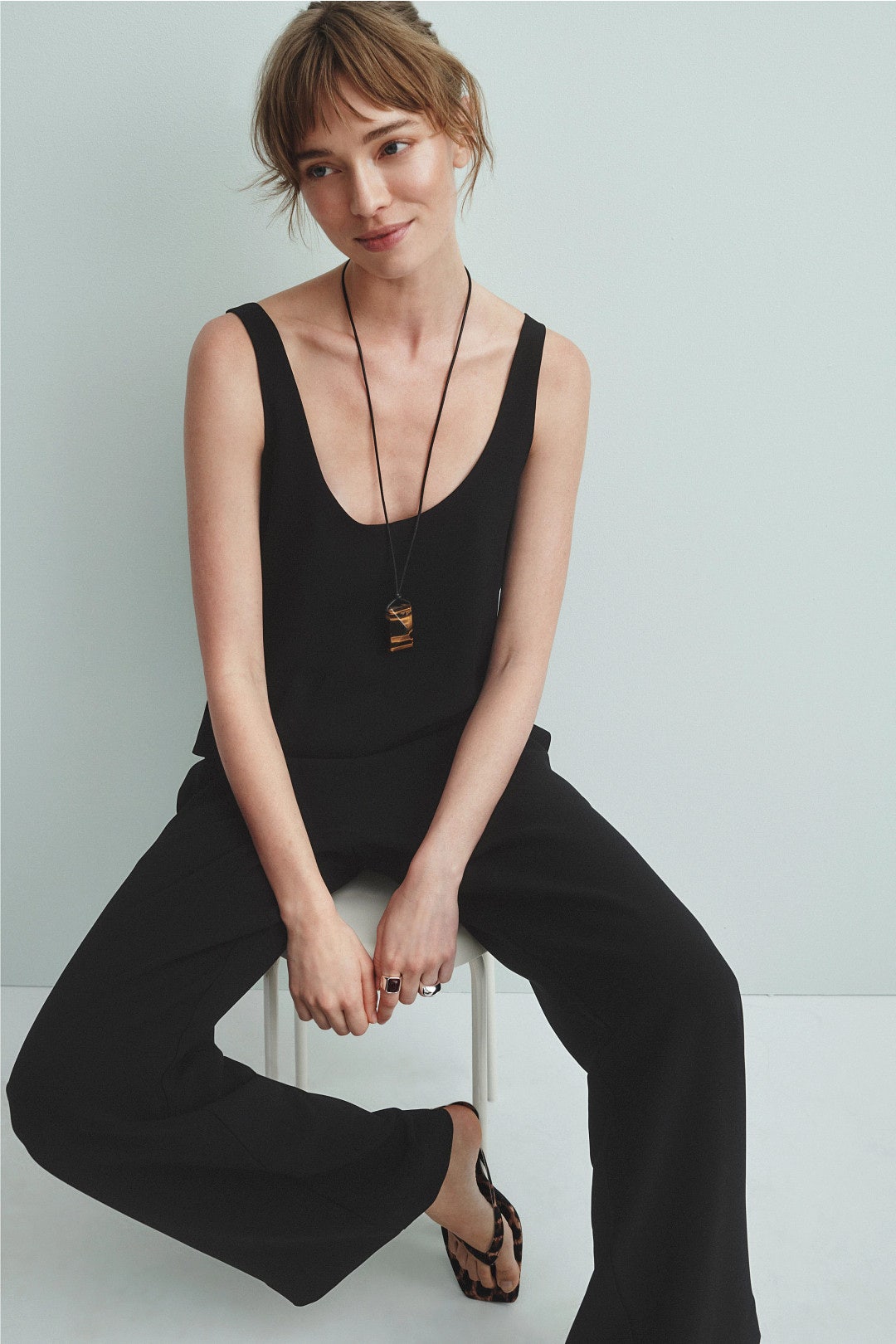 Ari Scoop Tank Top by Leset 0